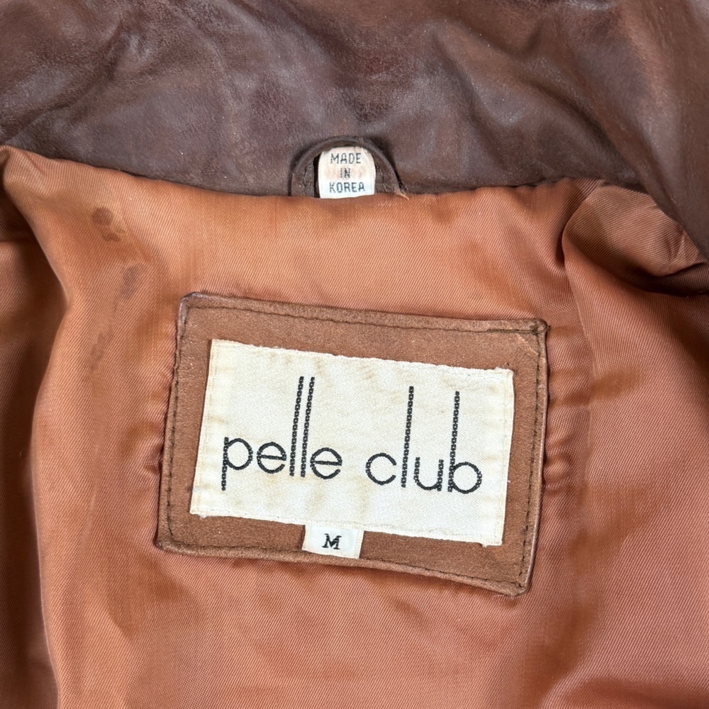 Vintage 80s Leather Suede Paisley Patchwork Bomber Jacket Womens M Brown Western - Picture 7 of 15